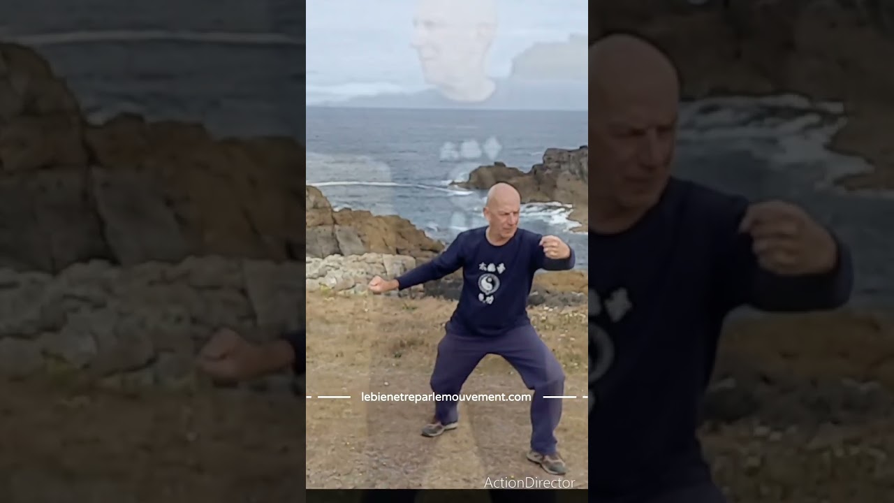 Zhi Neng Qi Gong de Pang He Ming Ba Duan Jin Yi Jin jing sur l'île d'Ouessant Finistère nord