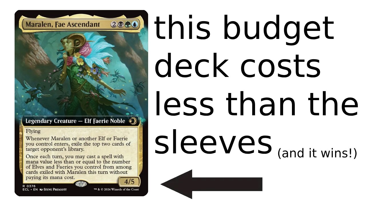 this budget maralen, fae ascendant deck only costs $15