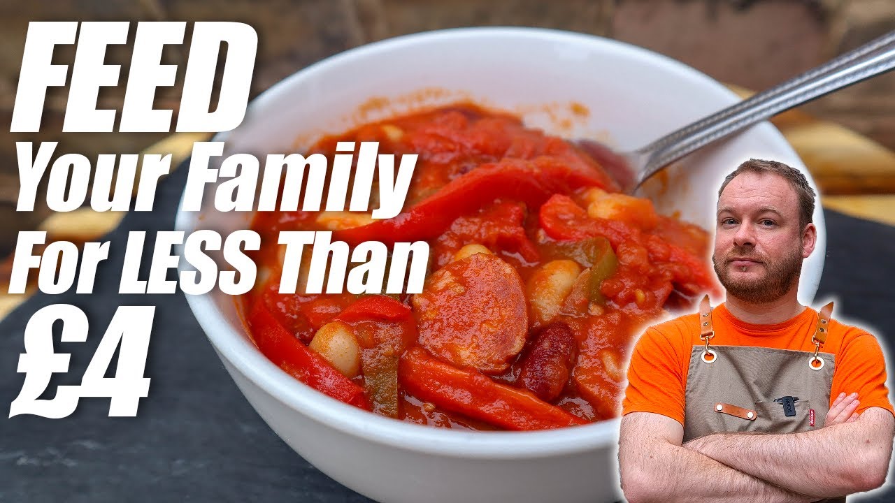 The CHEAPEST Chorizo Stew You'll EVER Make!