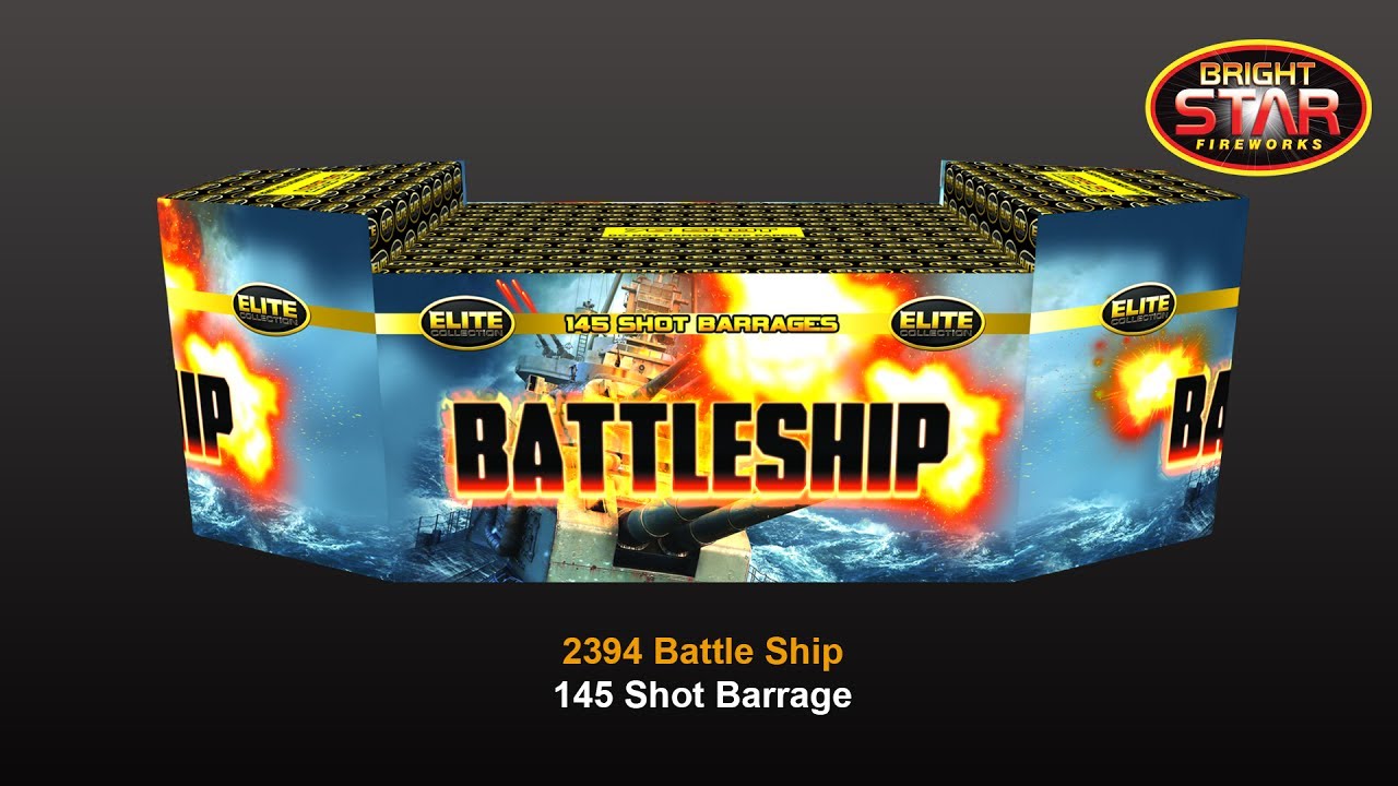 Bright Star Fireworks - 2394 Battle Ship Barrage