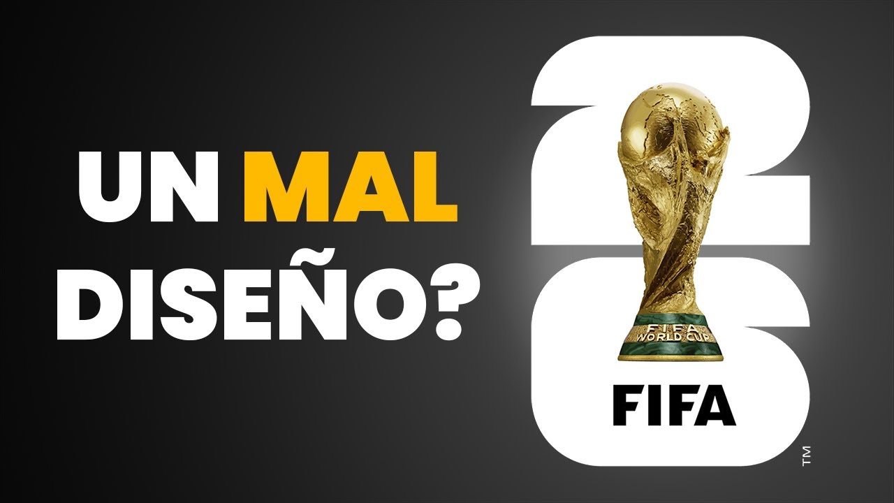EL LOGO DE LA COPA MUNDIAL 2026 ES MALO?