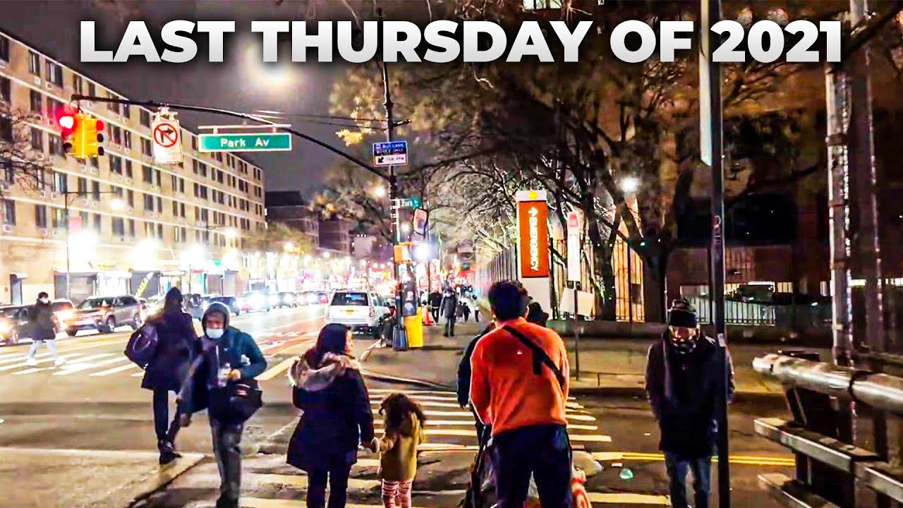 NYC LIVE Exploring the Bronx on Last Thursday of 2021