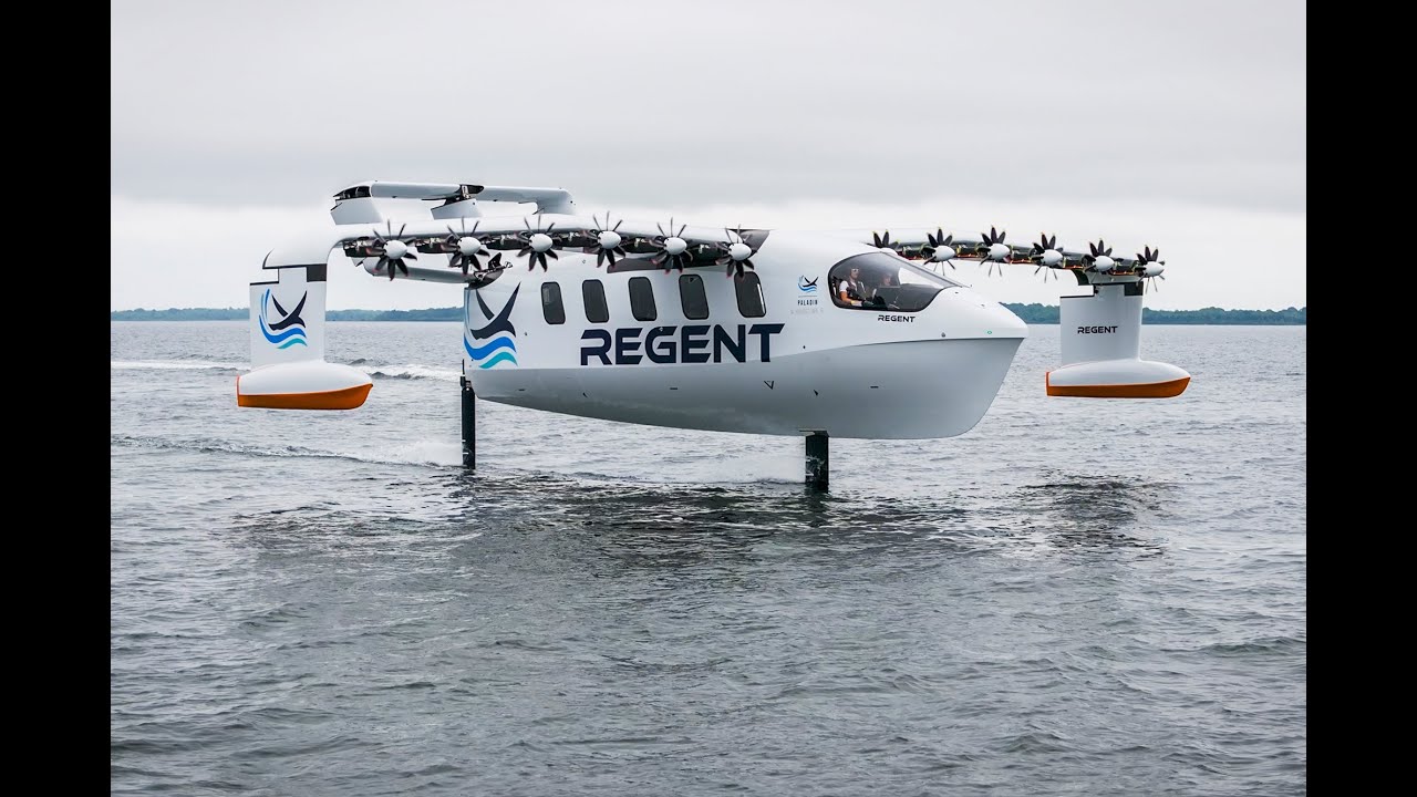 REGENT Seaglider Completes Successful First Foil Testing