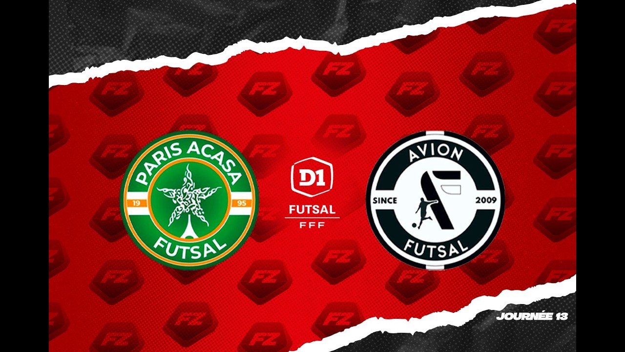 J13 : Paris Acasa Futsal - Avion Futsal en direct !