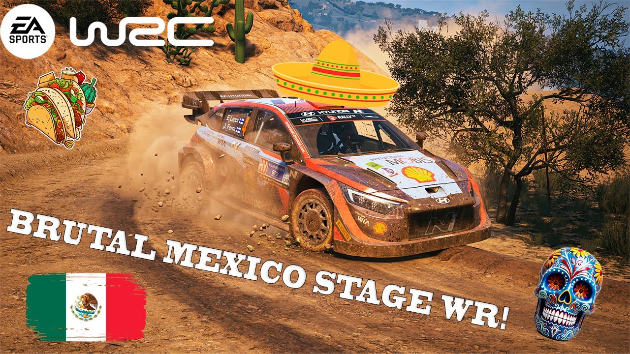 EA SPORTS WRC | BRUTAL MEXICO STAGE WR | 09:43.190 | ORTEGA | HYUNDAI I20 RALLY 1 [2K60FPS]