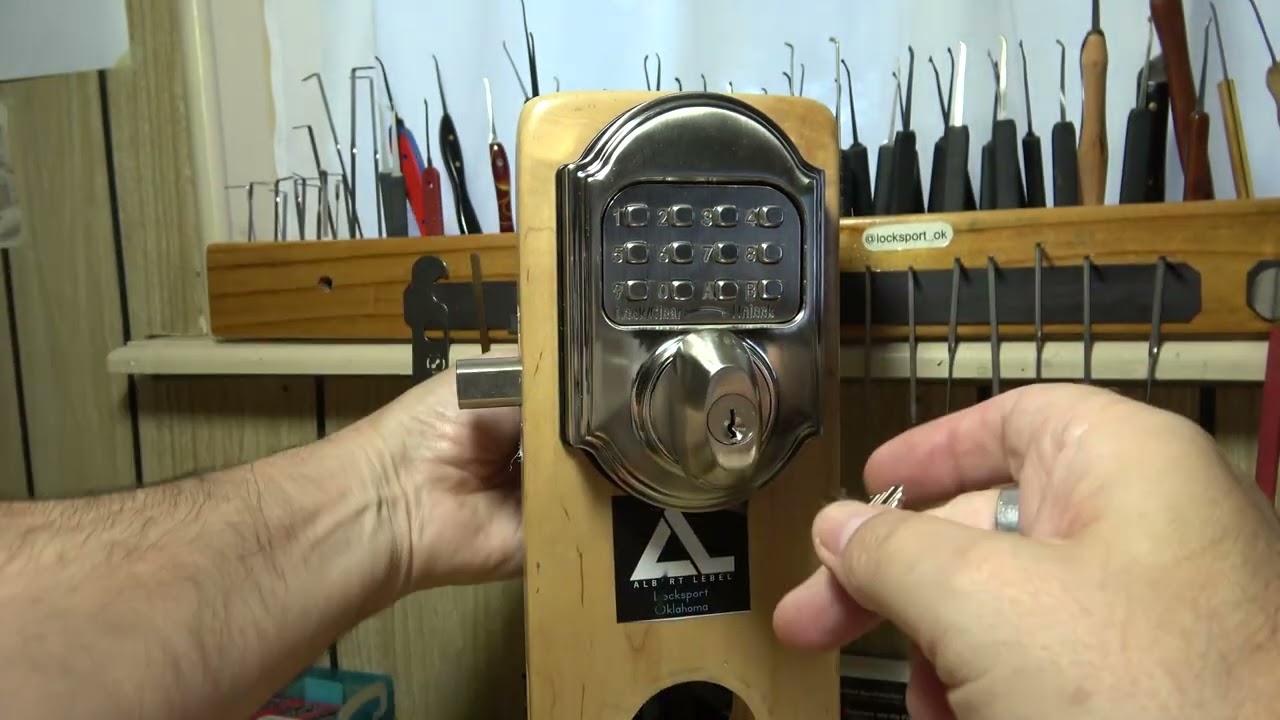 Elemakelocks MKDZG1A Review Video-Keyless Rekeyable Combination Door Lock Grade 1 Mechanical Lock