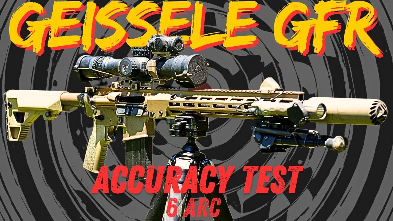 ТЕСТ ТОЧНОСТИ СКФ Geissele: все 4 дуговые нагрузки Hornady Factory 6