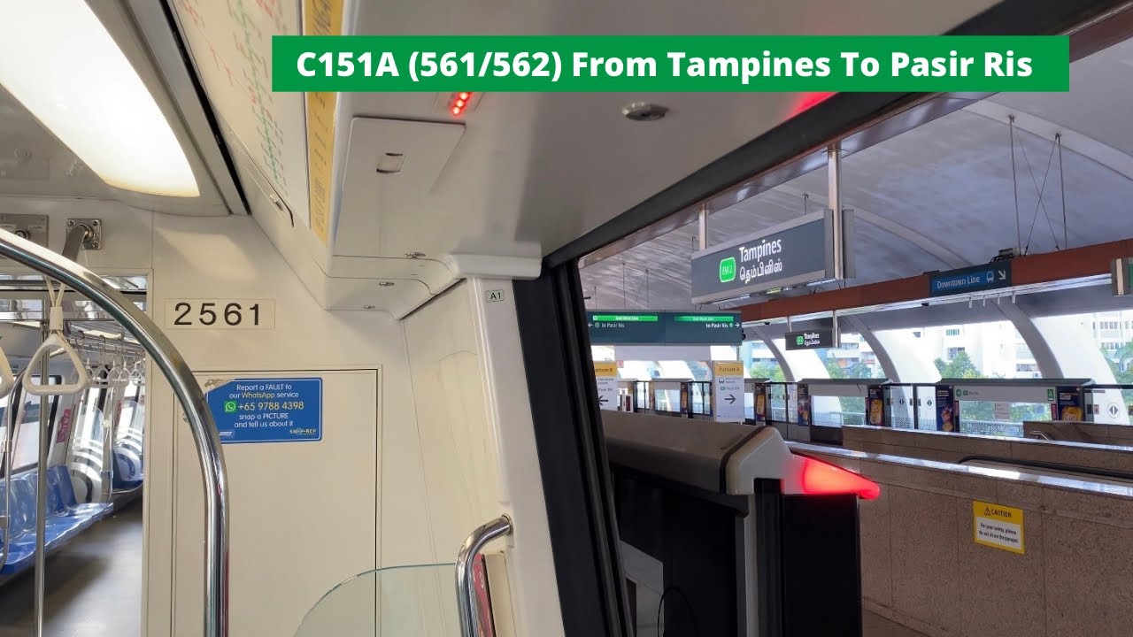 [T104!][SMRT] C151A (561/562) from Tampines to Pasir Ris