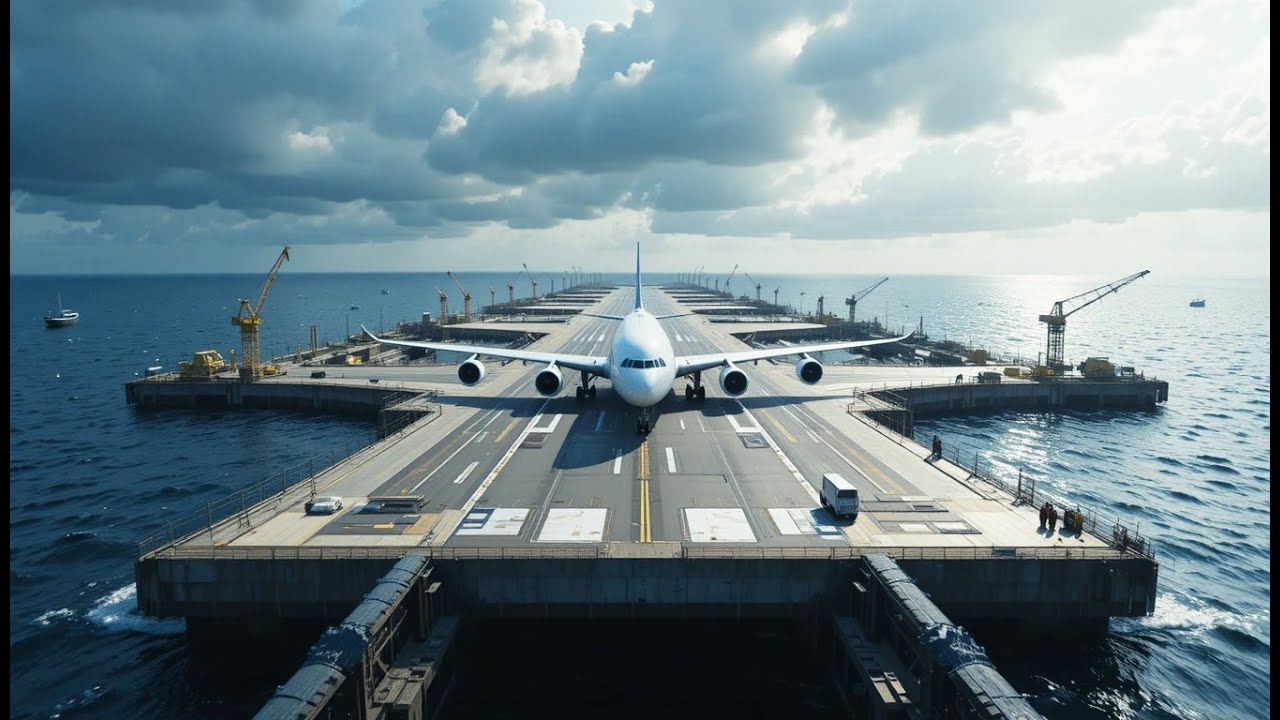 China&rsquo;s $15 Billion Ocean Runway: Engineering The Impossible #China #Engineering #Megaprojects