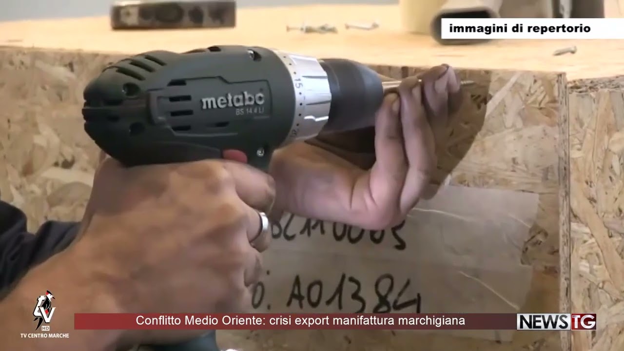 Conflitto Medio Oriente: crisi export manifattura marchigiana