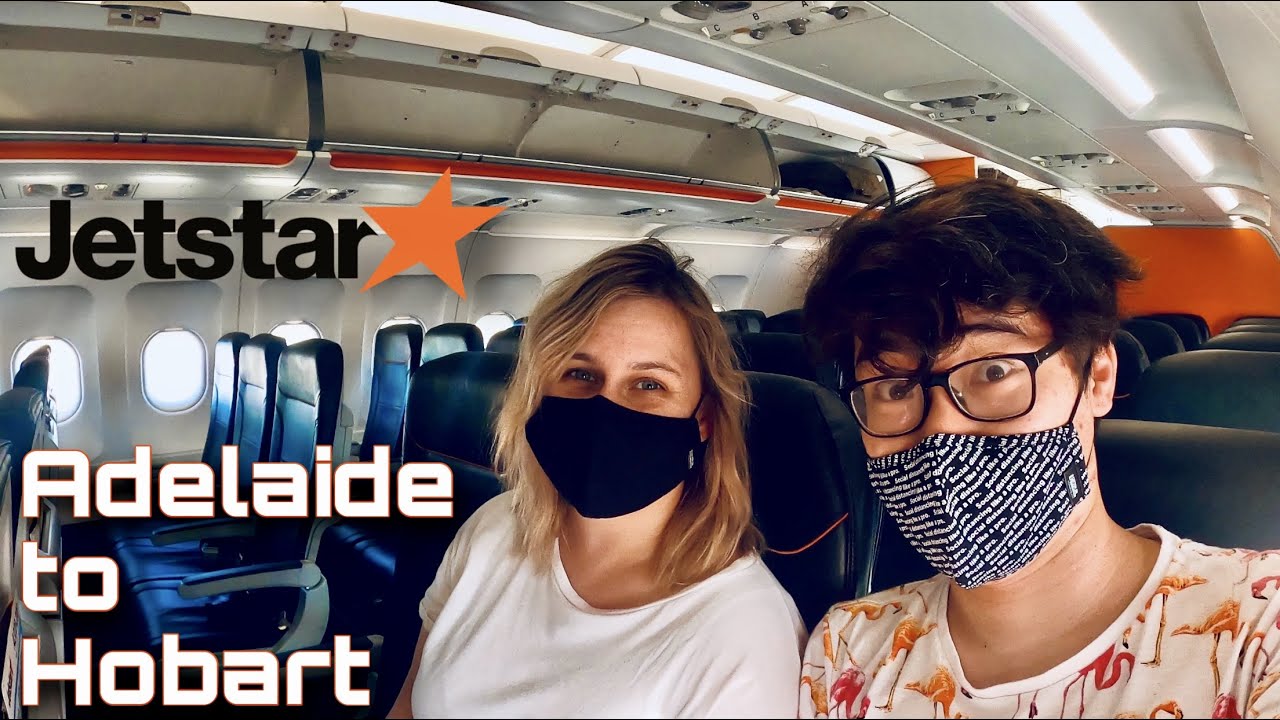 Jetstar A320 Adelaide to Hobart Flight Review - Inflight menu is back! Hello Tasmania!!