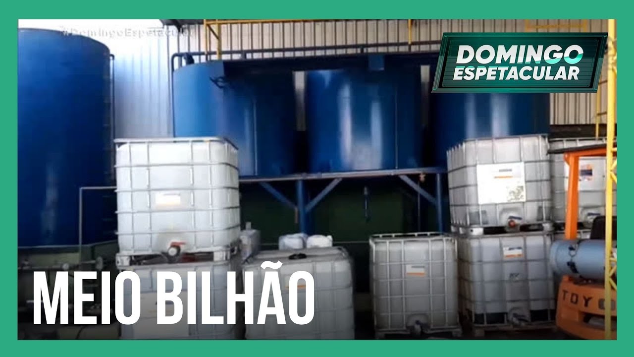 Quadrilha fatura R$ 500 milhões com combustível adulterado