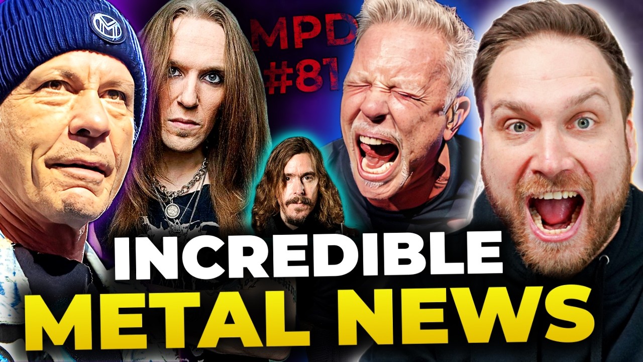 INCREDIBLE IRON MAIDEN NEWS 🔥 METALLICA at the Sphere, CHILDREN OF BODOM reunion & more | MPD81