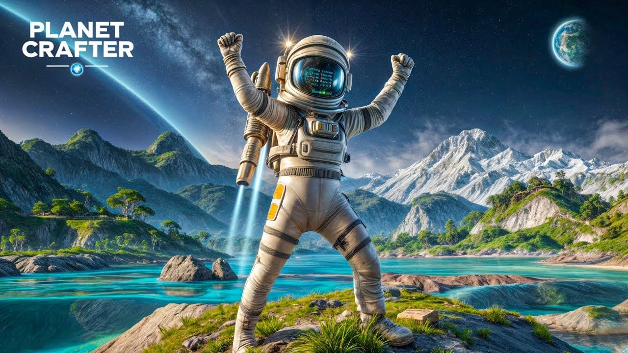 The Planet Crafter. Начинаем тероформирование МАРСА. Стрим