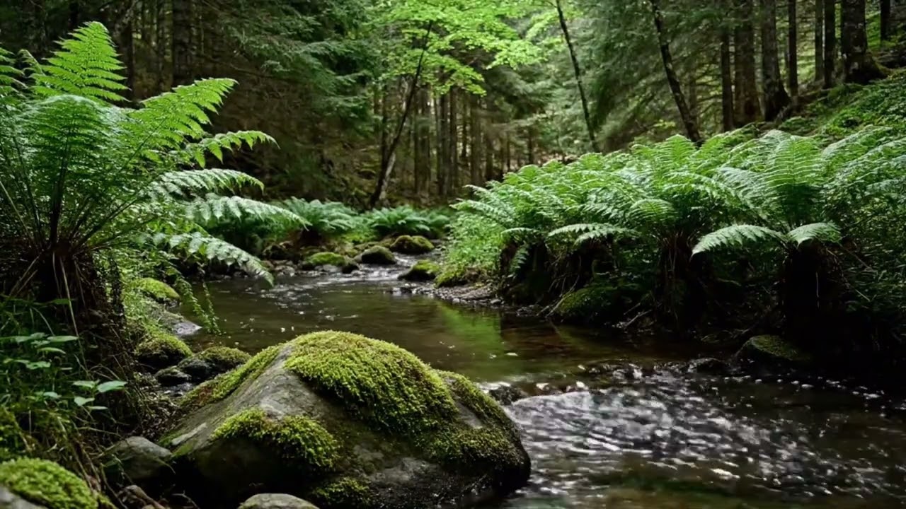 Forest River Ambience – Peaceful Stream Sounds for Restful Sleep & Meditation
