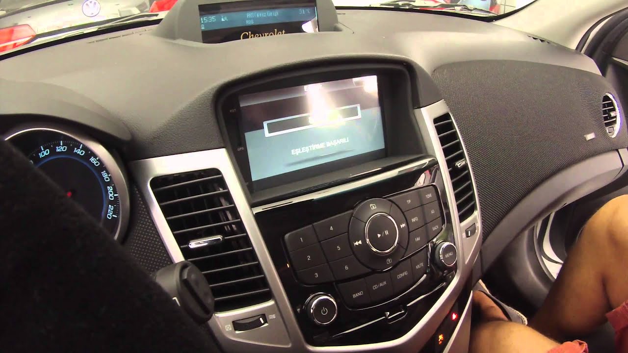 Мультимедийное приложение Chevrolet Cruze Deck Navigation DVD