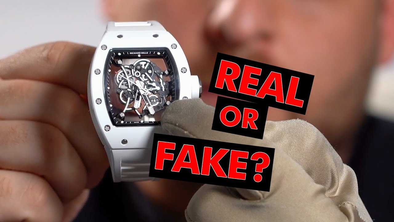 Сможете ли вы отличить поддельный Richard Mille за 400 000 долларов?!