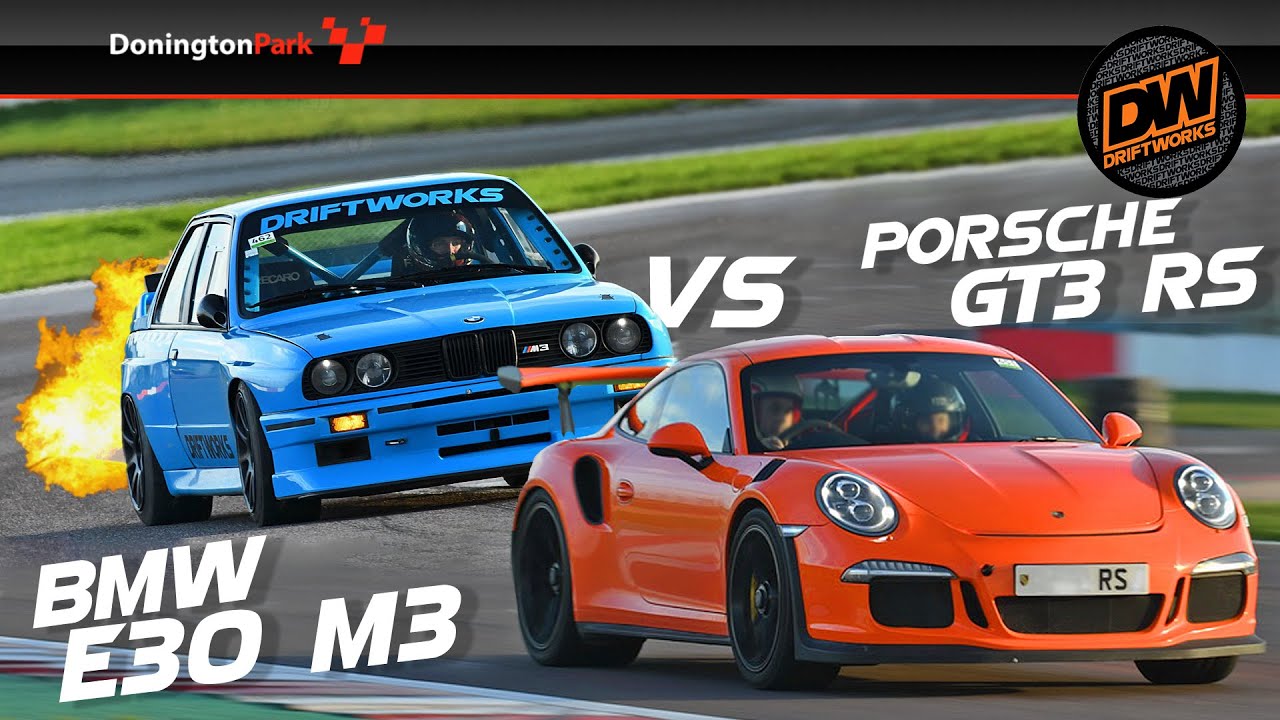 My fire breathing E30 M3 verses 991 GT3 RS on track. BMW vs Porsche