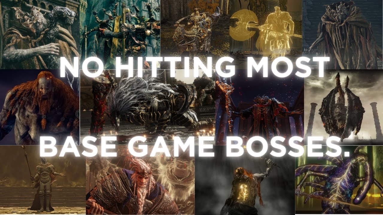 No hitting base game elden ring bosses (STR/FTH Build)