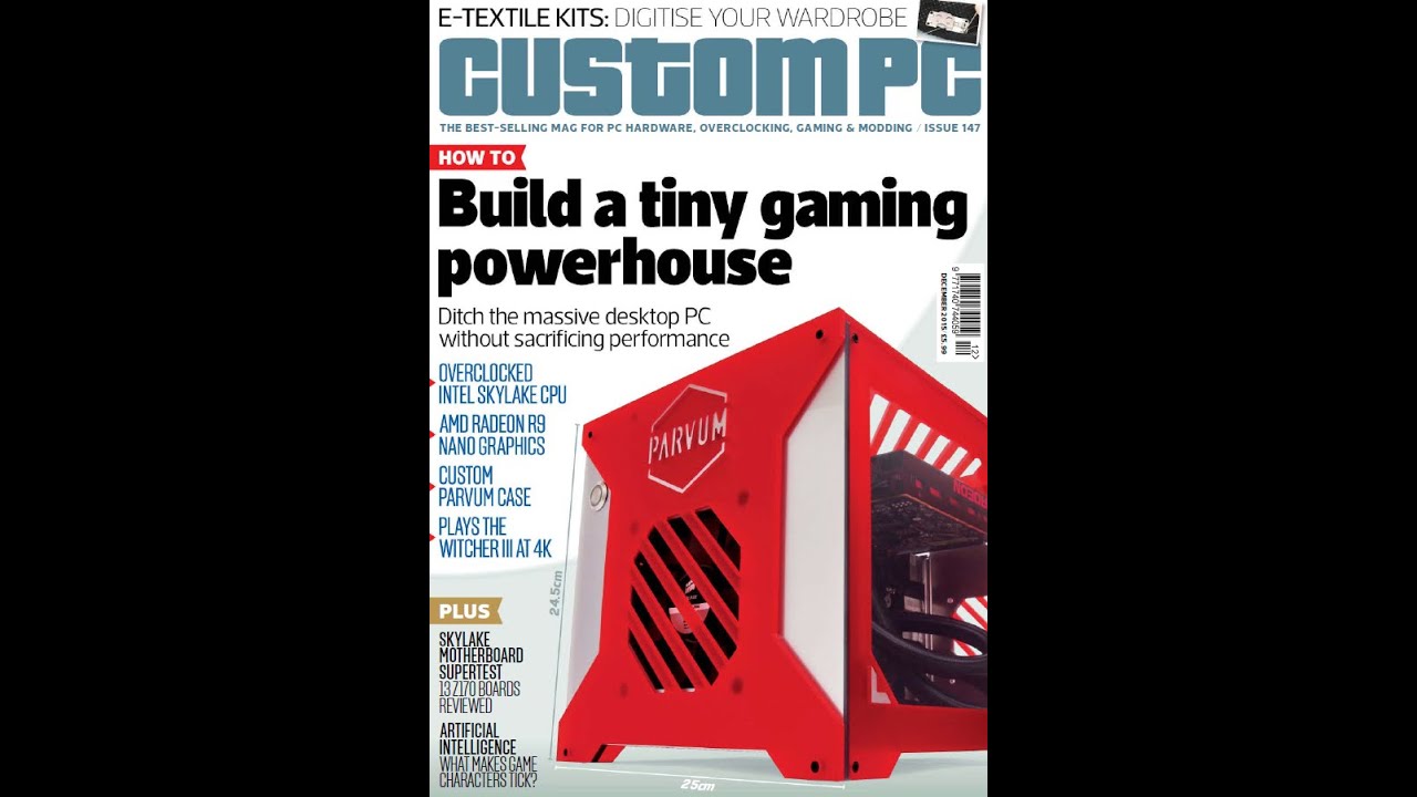 CUSTOM PC UK MAGAZINE DEC  2015