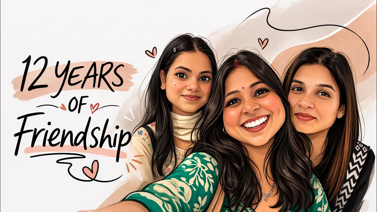 Shadi ke baad hmari pehli meeting 🫶❤️ 12 saal ki dosti #minivlog #femalefriendship 