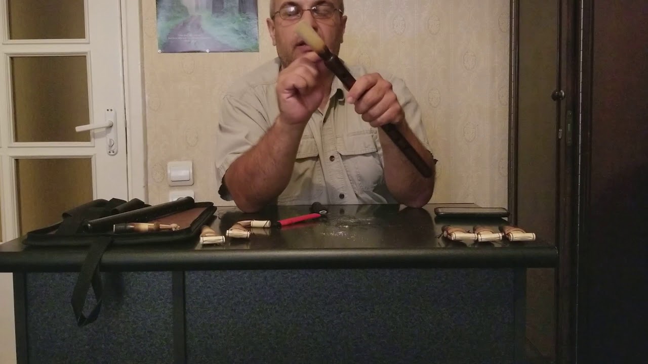 How to adjust tune on the Duduk reed