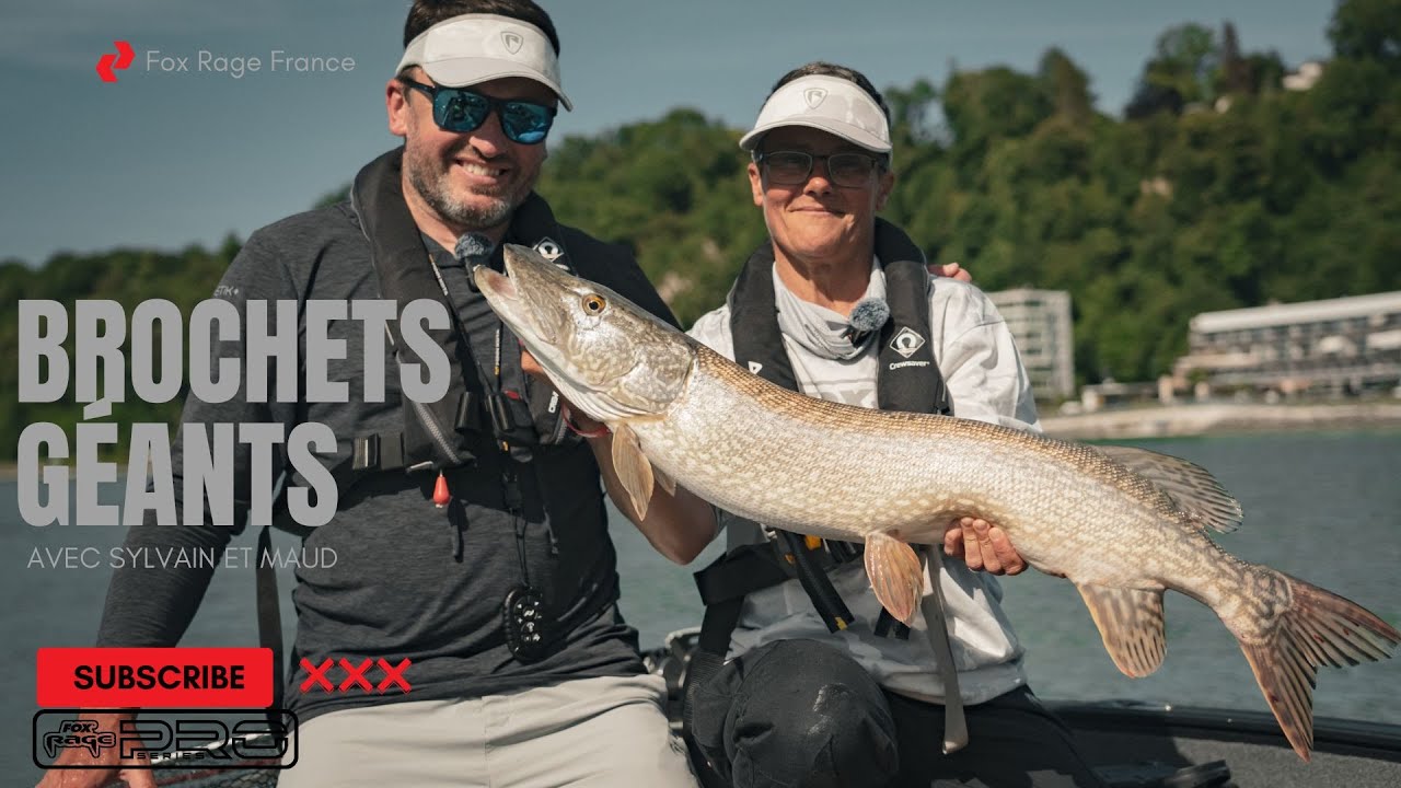 Pêche du brochet géant avec Sylvain Legendre.