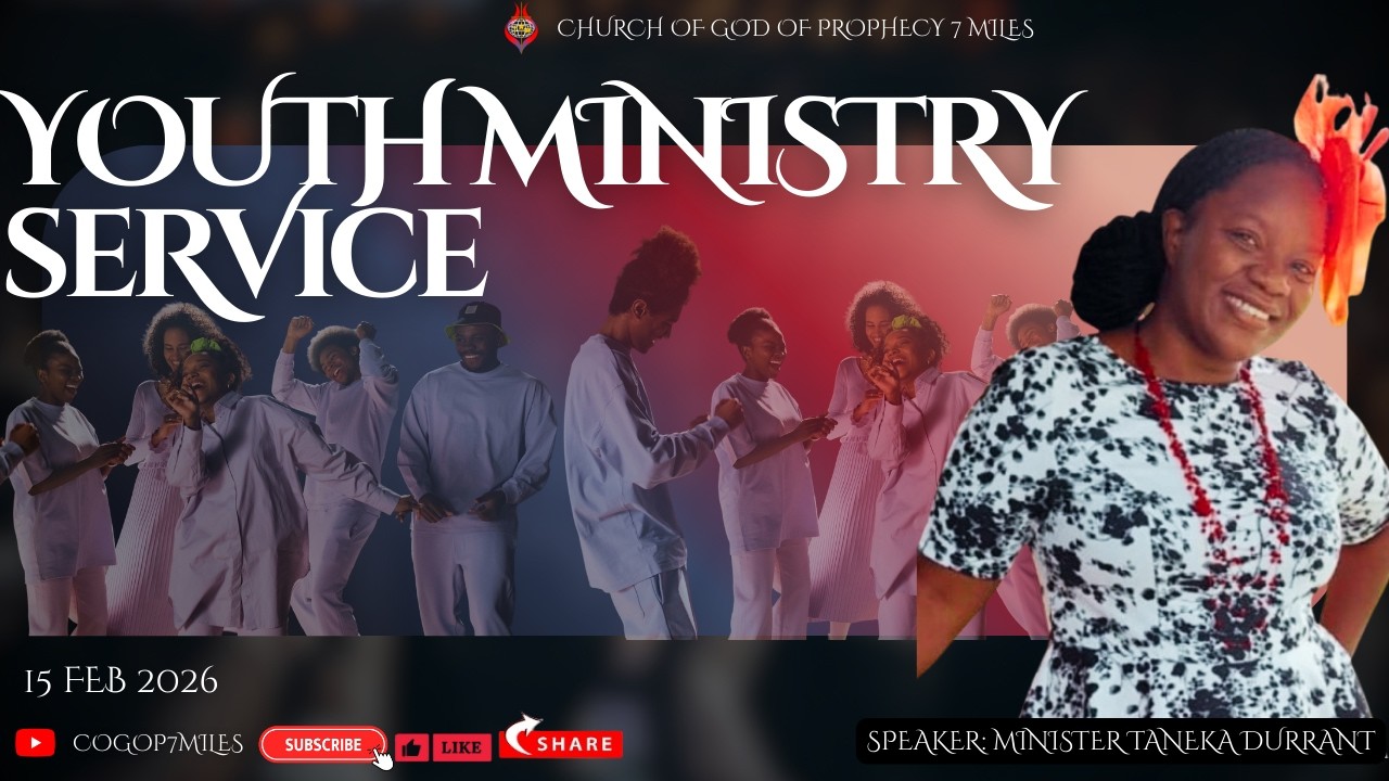 Welcome to our Youth Ministry Service