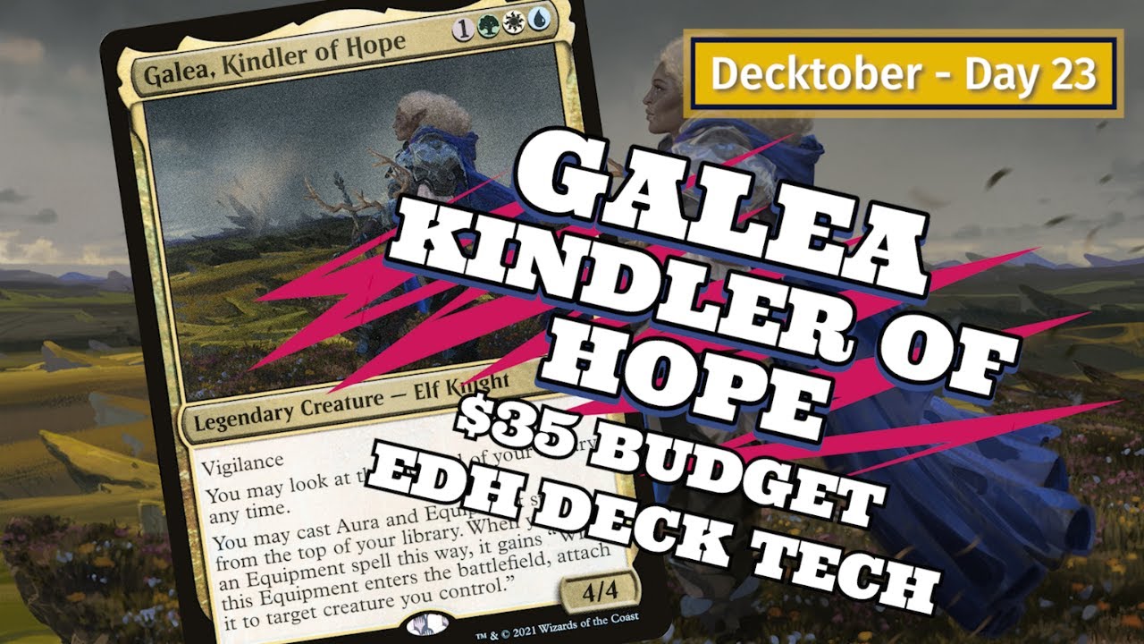 Galea, Kindler Of Hope $35 BUDGET Deck Tech! | DECKTOBER | MTG EDH | Magic The Gathering