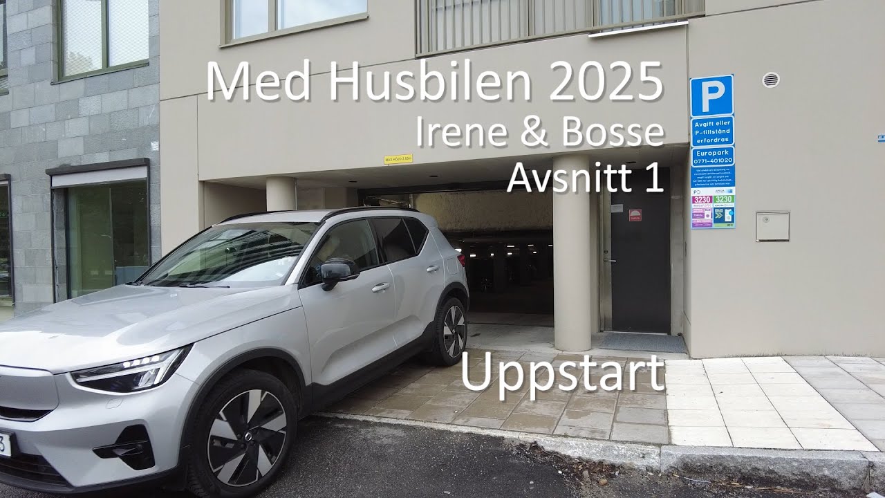 Med Husbilen 2025  Irene & Bosse Avsnitt 1 Uppstart