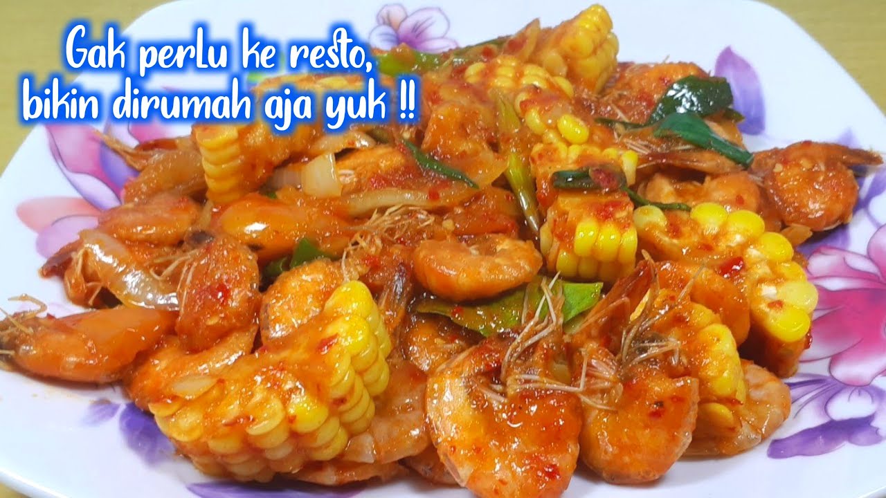 RESEP UDANG SAUS PADANG