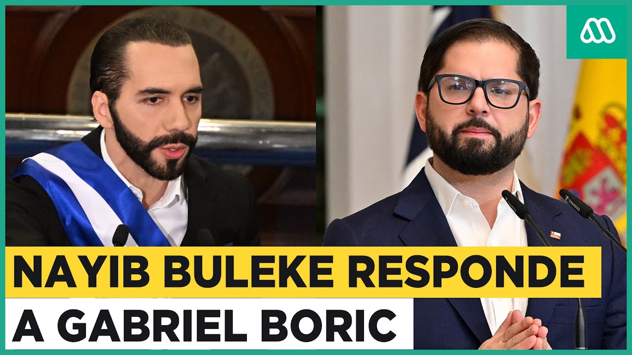 Nayib Bukele arremete contra Gabriel Boric: 