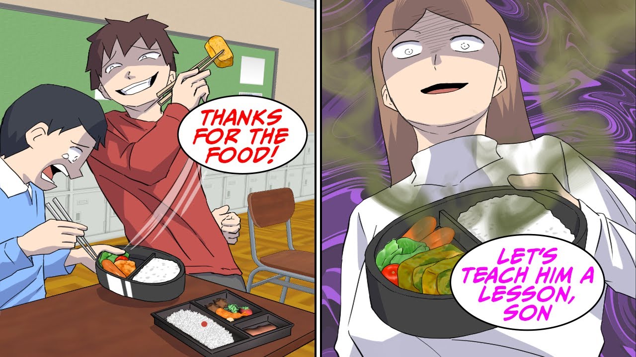 My classmate always steals my favorite food, so my mom... [Manga Dub]