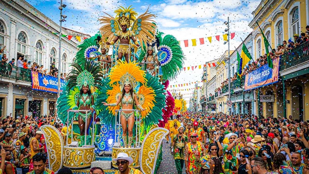 Rio Carnival 2026 🔥 Spectacular moments | Samba parade explodes across Brazil