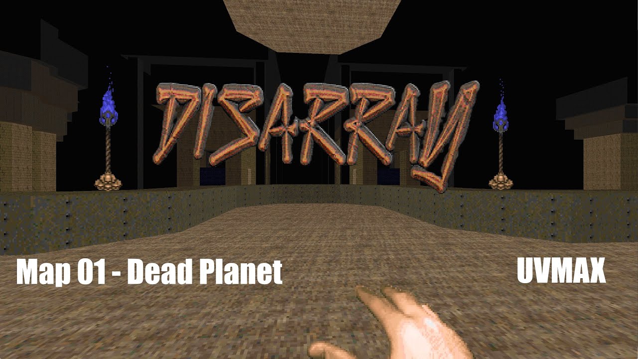 Doom II - Disarray Map01: Dead Planet (UVMAX 13:36) - no commentary