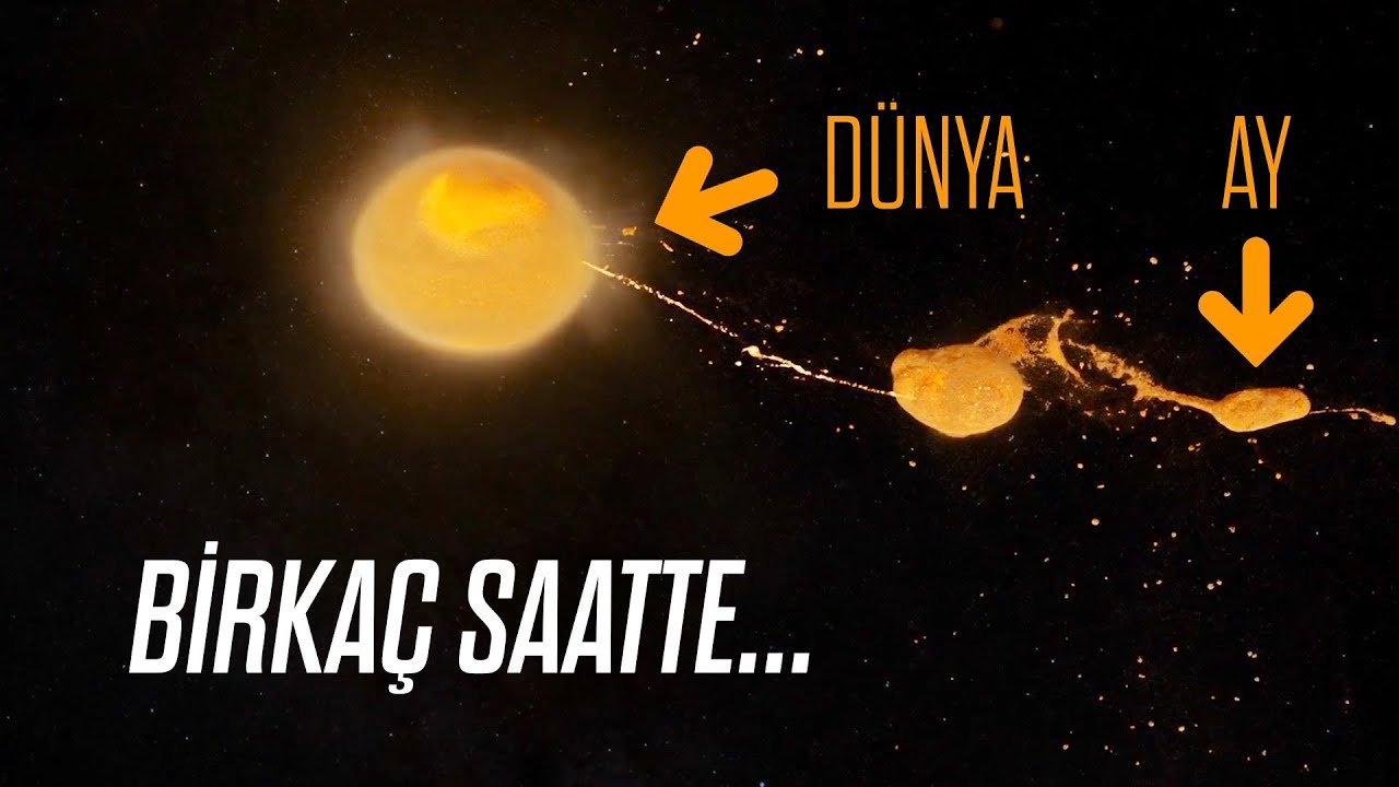 AY NASIL OLUŞTU? Birkaç saatte...