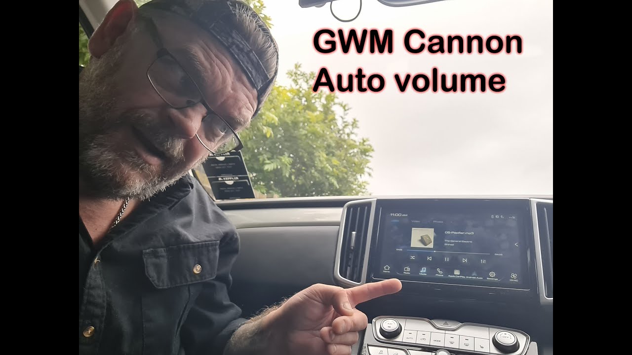 GWM Cannon - How to adjust the auto volume
