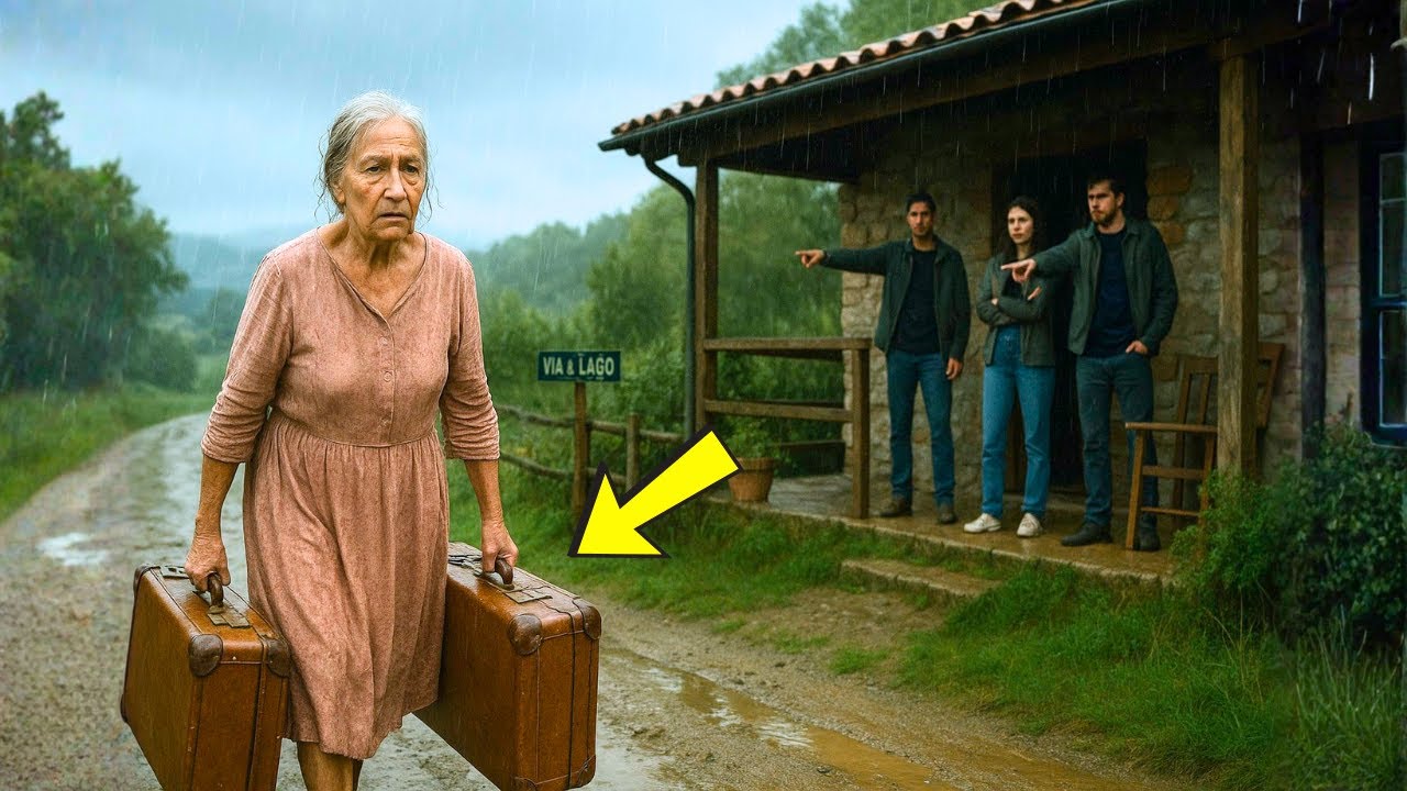 I Figli Cacciano La Madre Di 68 Anni Sotto La Pioggia... Quello Che È Successo Dopo...