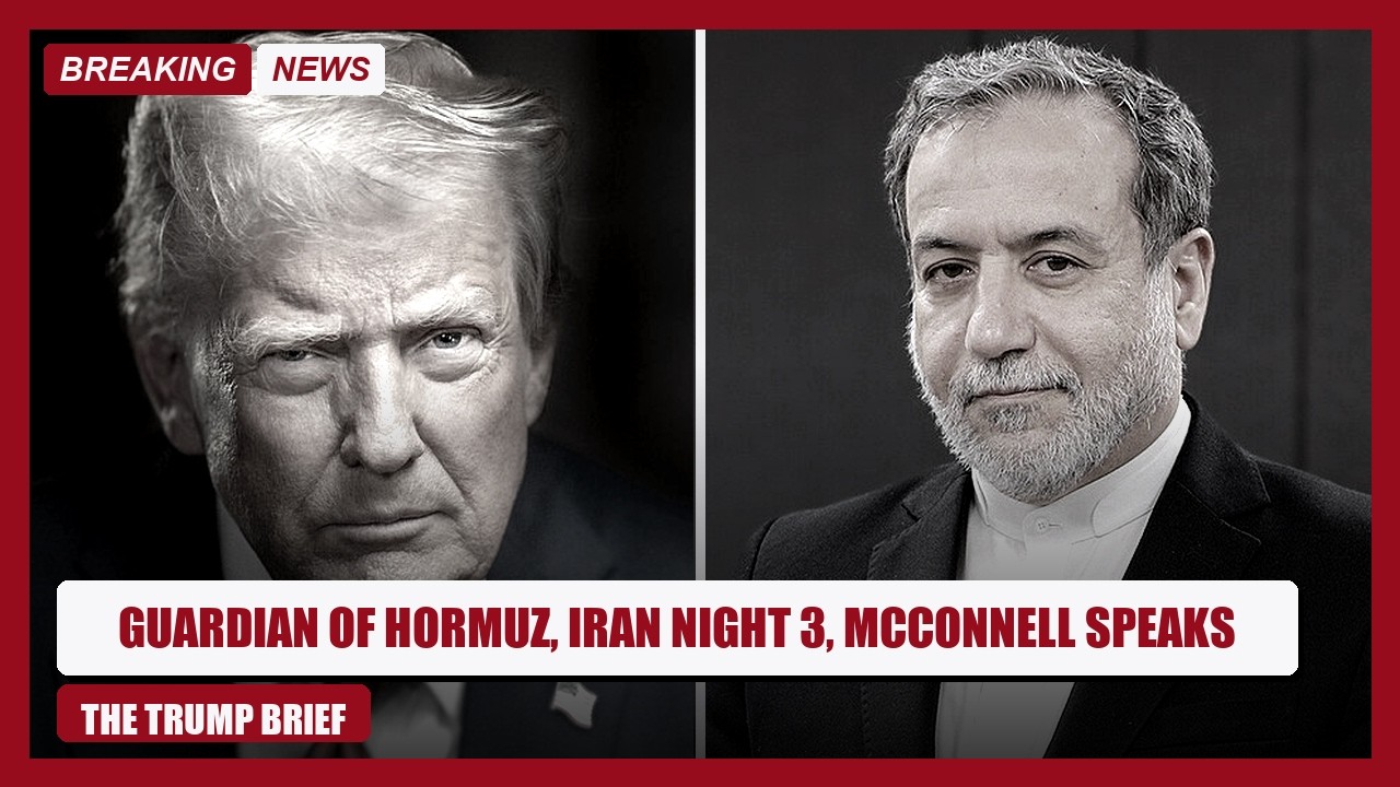 Guardian of Hormuz + Iran Strikes Night 3 + McConnell Speaks | The Trump Brief July 13, 2026