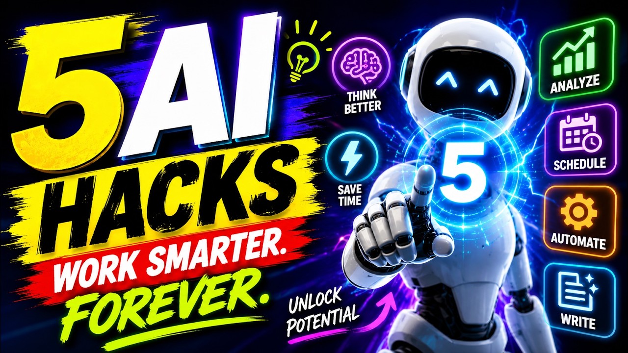 5 AI Hacks That Will Change How You Work Forever