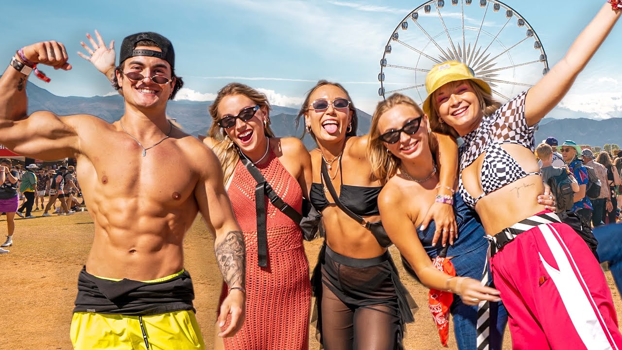 BODYBUILDER GOES TO MUSIC FESTIVAL…