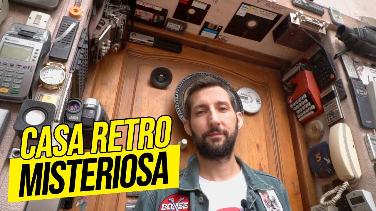 Una CASA RETRO muy MISTERIOSA