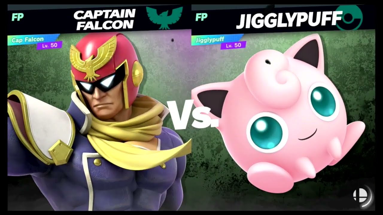 Super Smash Bros Ultimate Amiibo Fights – Captain Falcon vs the World #12 Captain vs Jigglypuff