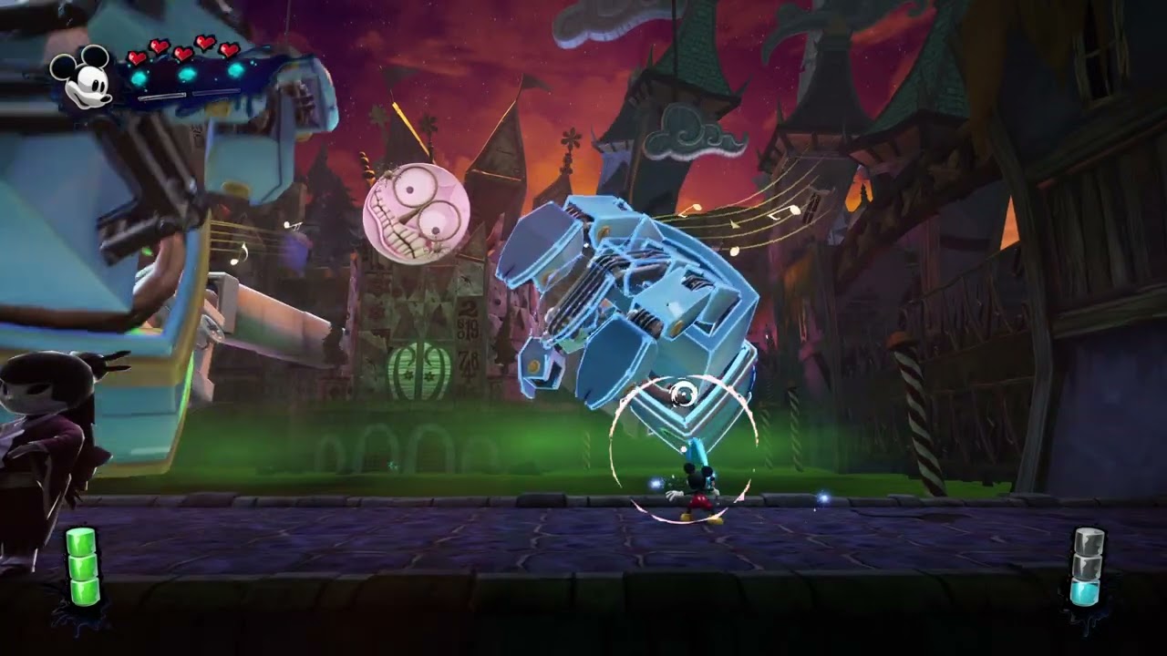 Disney Epic Mickey: Rebrushed Walkthrough #9 - Clock Tower Boss Fight