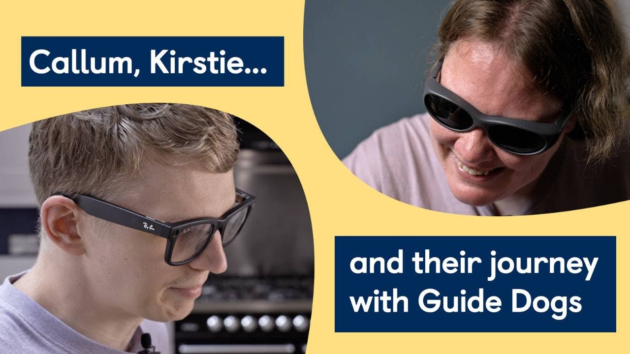 Life-Changing Partnerships: Callum, Kirstie & Their Journey with Guide Dogs | Audio Described