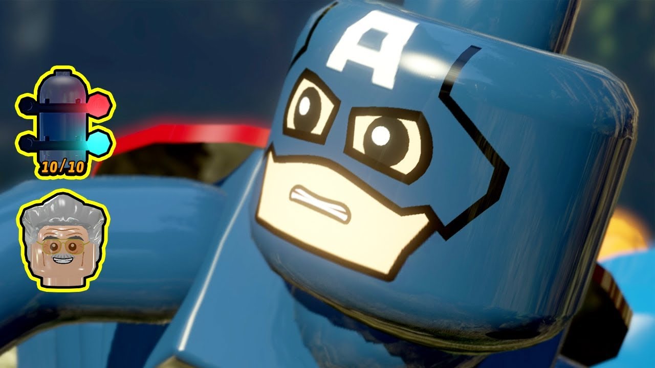 LEGO MARVEL Super Heroes 100% Walkthrough - Rapturous Rise (All Minikits, Stan Lee in Peril)
