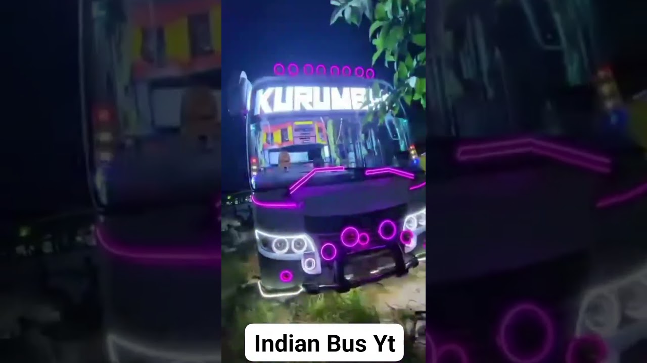 fully lighting bus #bus #shorts
