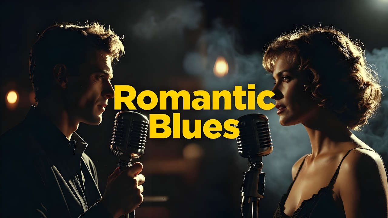 Romantic Blues Night 💙 Smooth Blues Love Songs | Soulful Blues Guitar