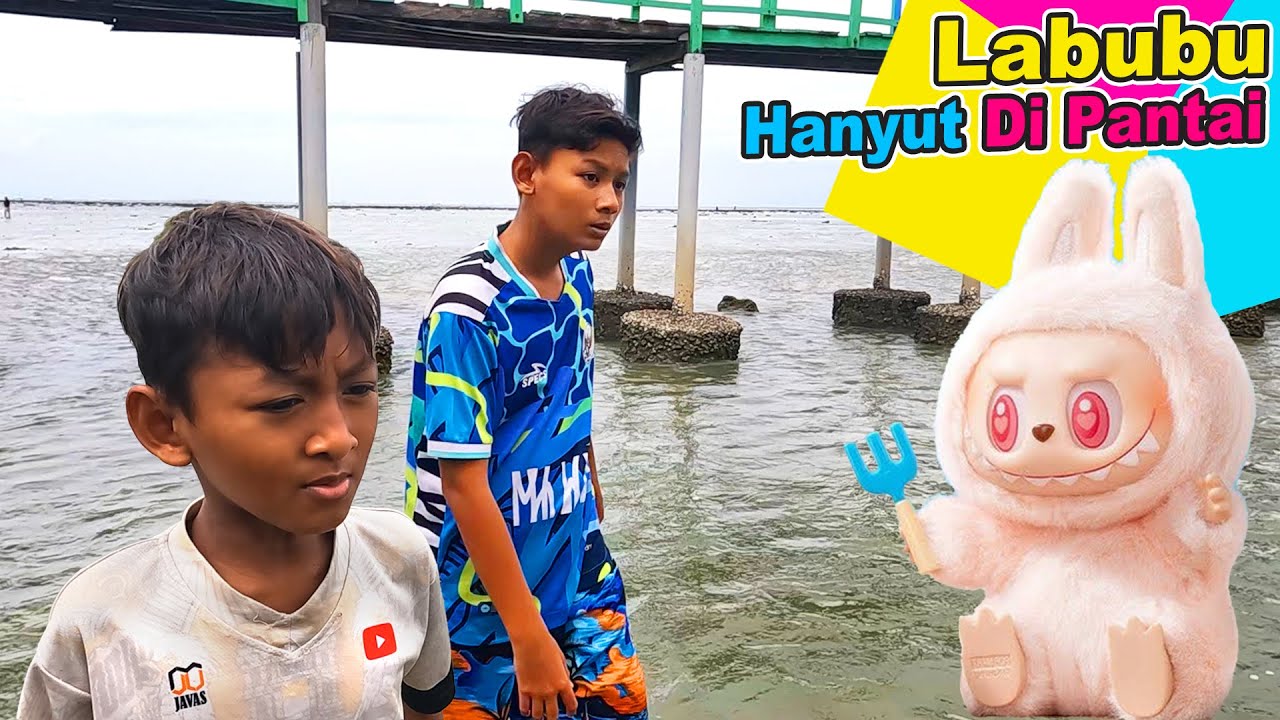 Labubu Hilang Di Pantai Hanyut Terbawa Arus 
