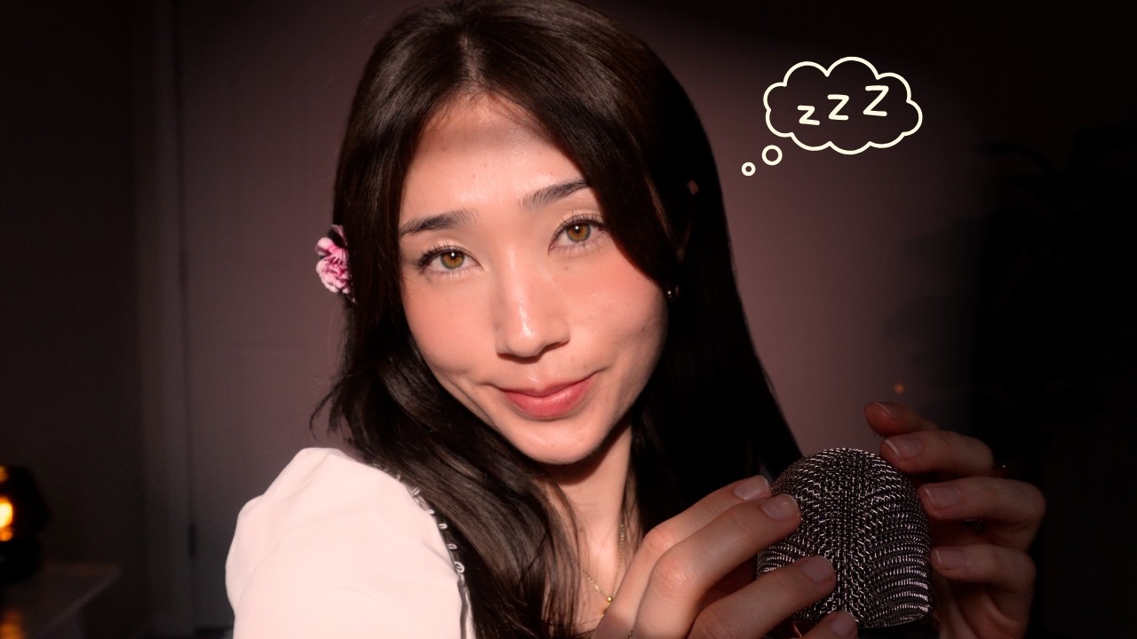 ASMR Helping You Fall Asleep Tonight 🌙 (spoolie nibbling, wet mouth sounds, glass tapping, feathers)